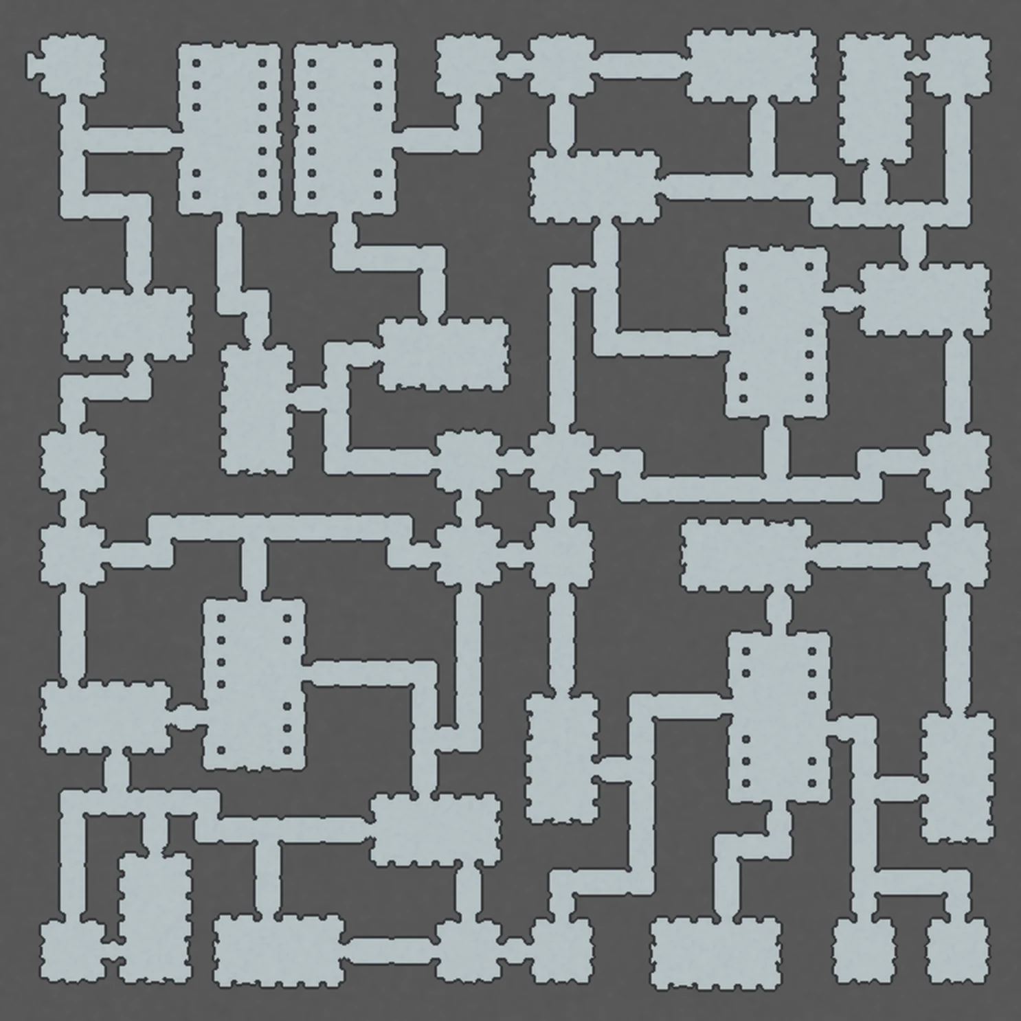 План Catacomb of the Heretic